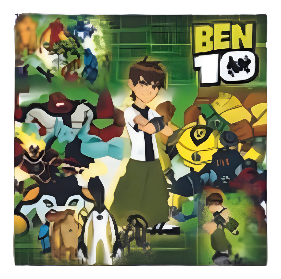 Mantel Ben 10 Decoracion Cumpleaños Fiesta Mesa Comprar Ya