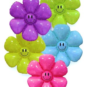 Globos En Forma De Margarita Flor Decoracion *5und