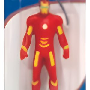 Vela Iron Man Rojo Heroe Avengers Fiesta Cumpleaños Splendor