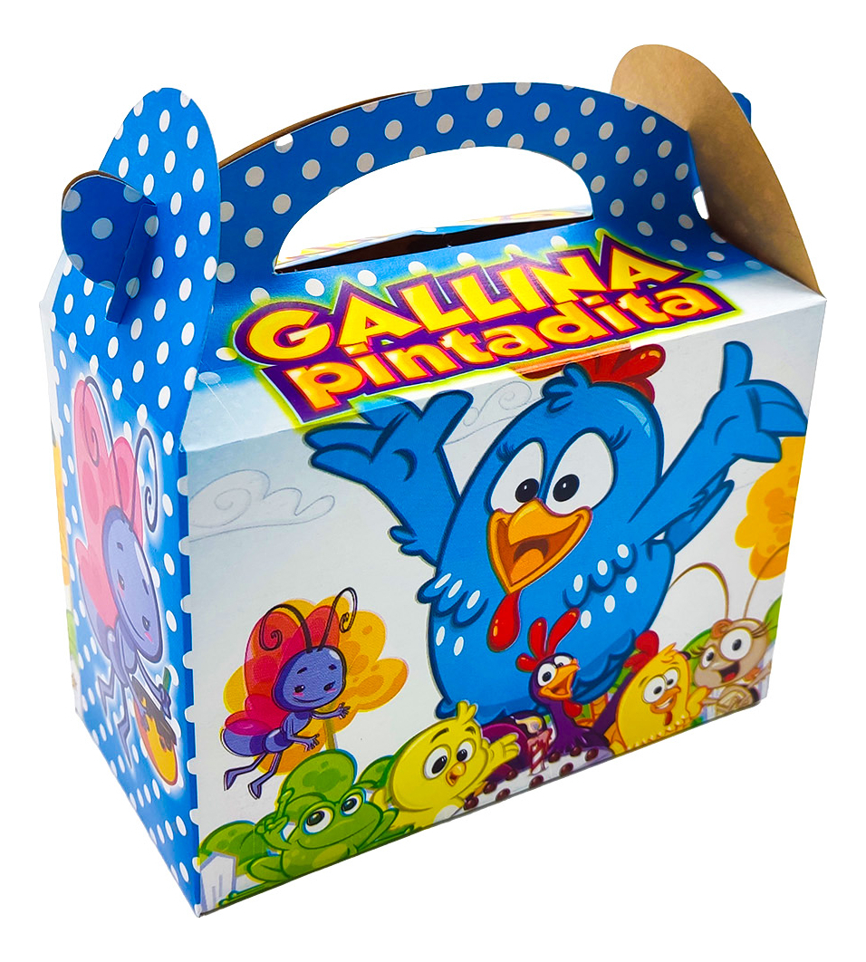 Caja Feliz Fiesta X6 Unidades Gallina Pintadita Promo - Imagen 2