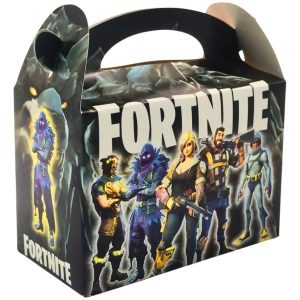 Caja Cajita Feliz Fiesta X12 Unidades Fortnite Juego
