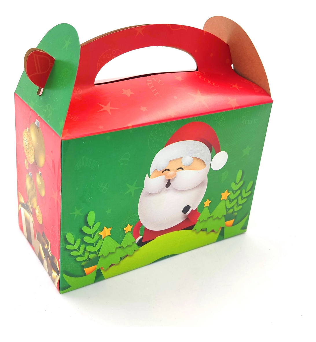 Caja Feliz Fiesta X6 Unidades Navidad Santa Comprar - Imagen 2