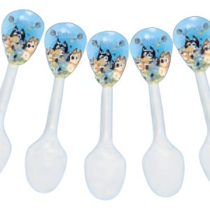 Cucharas Ponque Pastel Fiesta Cumpleaños Bluey Mascota Promo
