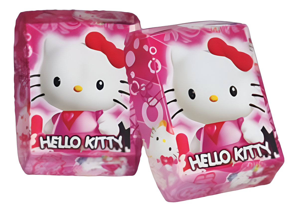 Platos Bandeja Ponque Pastel Gata Hello Kitty Fucsia X12