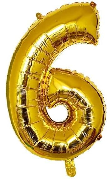 Globo Numero Dorado 1 2 3 4 5 6 7 8 9 0 Altura 82 Cm Oferta - Imagen 13