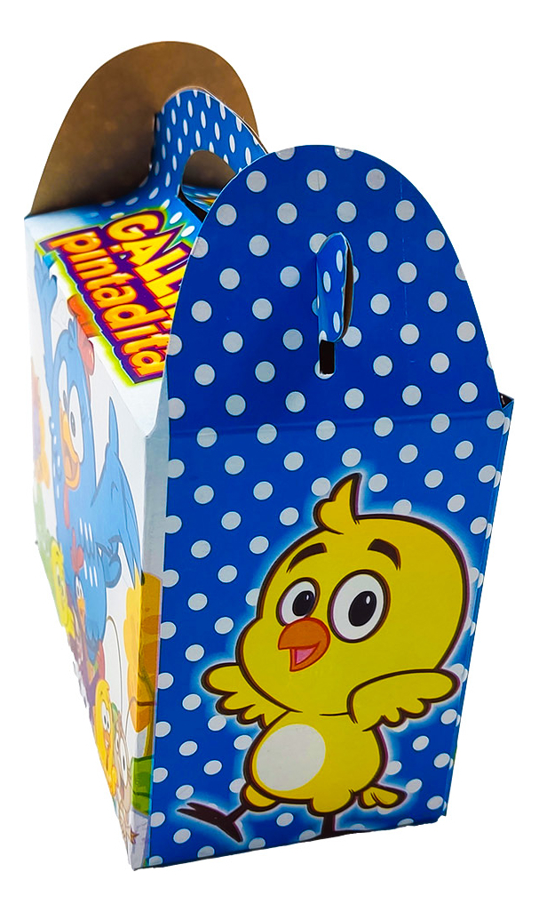 Caja Feliz Fiesta X6 Unidades Gallina Pintadita Promo - Imagen 4