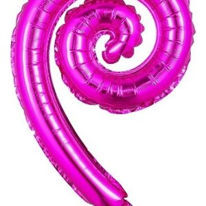 Globo Kurly Espiral Metalizado 43 X 26 Cm Comprar Oferta