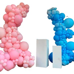 Arco Globos Rosado Azul Baby Shower Revelacion Sexo Promo