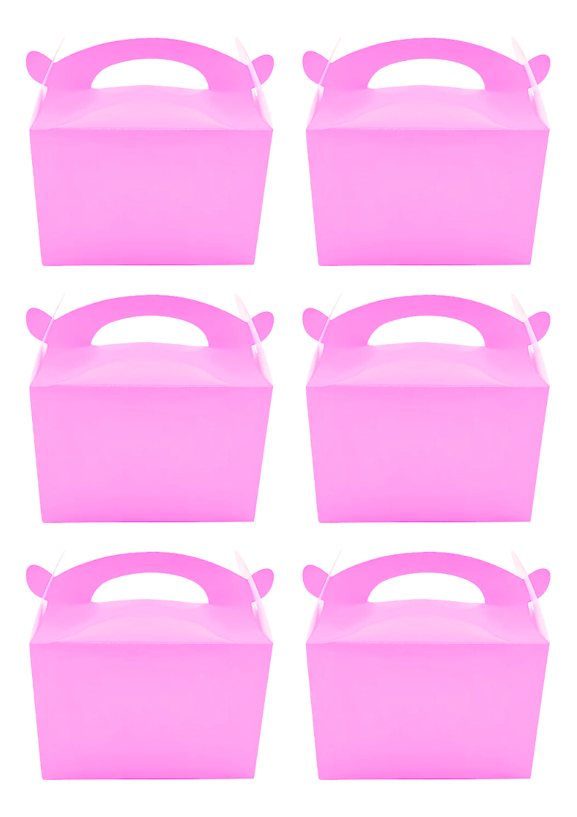 Caja Feliz Fiesta X6 Unidades Rosada Niña Comprar - Imagen 4
