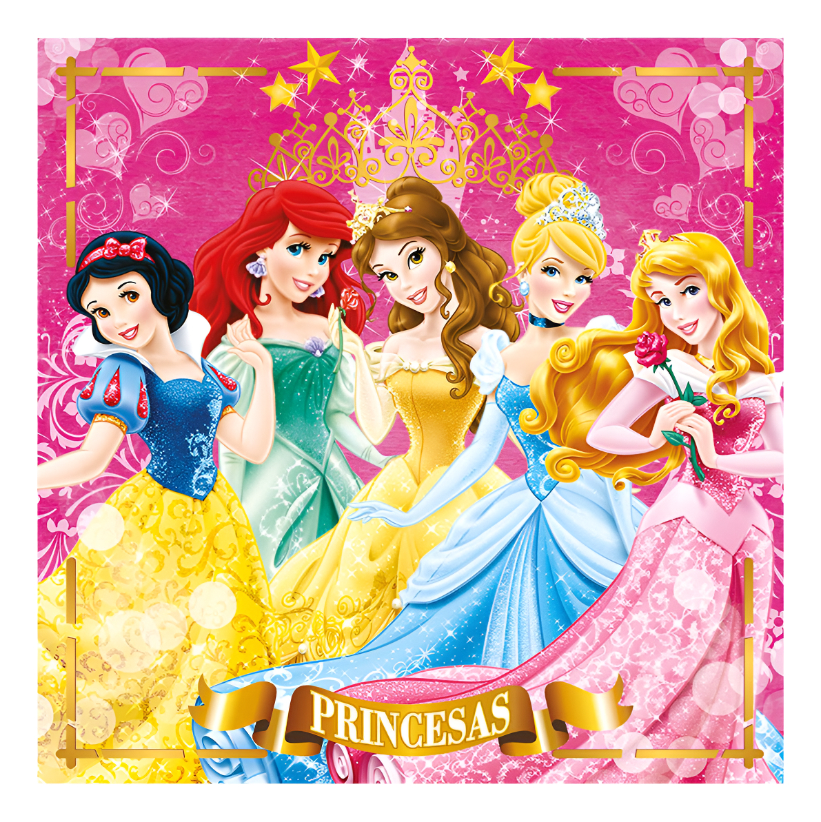 Mantel Princesas Decorativo Mesa Fiesta Cumpleaños Oferta