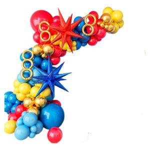 Arco Estrella Explosiva Rojo Azul Futbol Selección