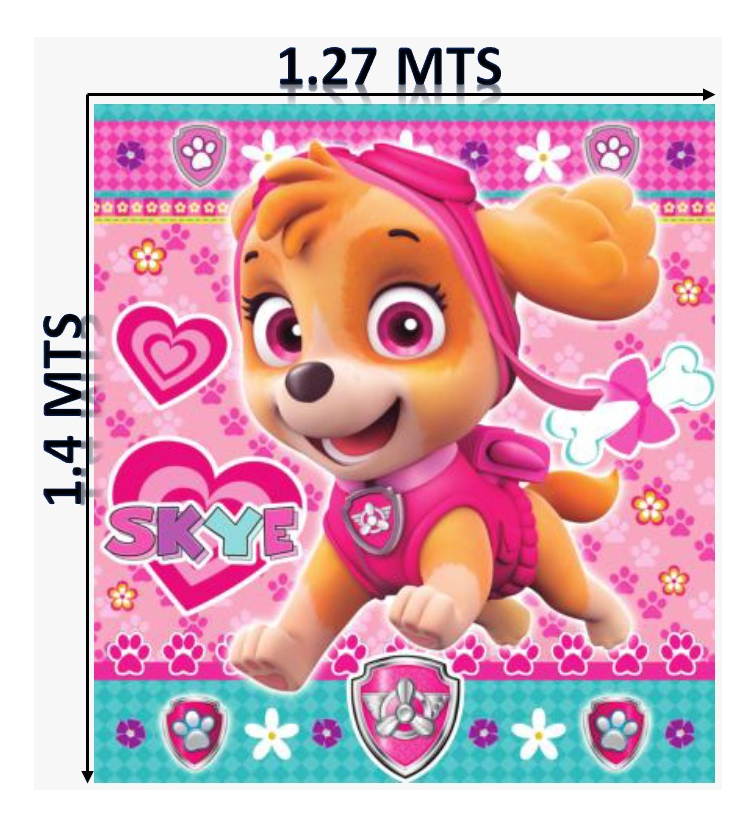 Fondo Skye Mascota Paw Patrol Patrulla Canina Perro Comprar - Imagen 2