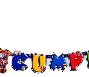 Guirnalda Feston Letrero Cumpleaños Dinosaurio