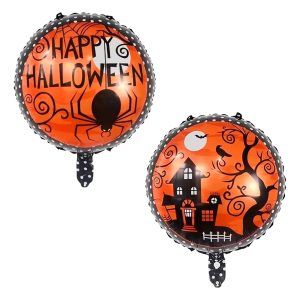 Globo Halloween Doble Cara Terror Dia De Los Niños