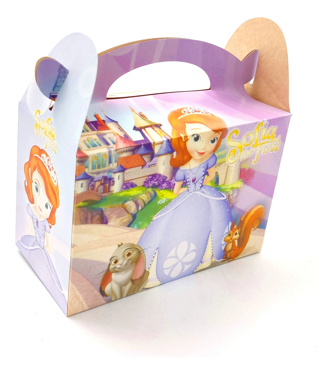 Caja Feliz Fiesta X6 Unidades Princesa Sofia Promo - Imagen 2