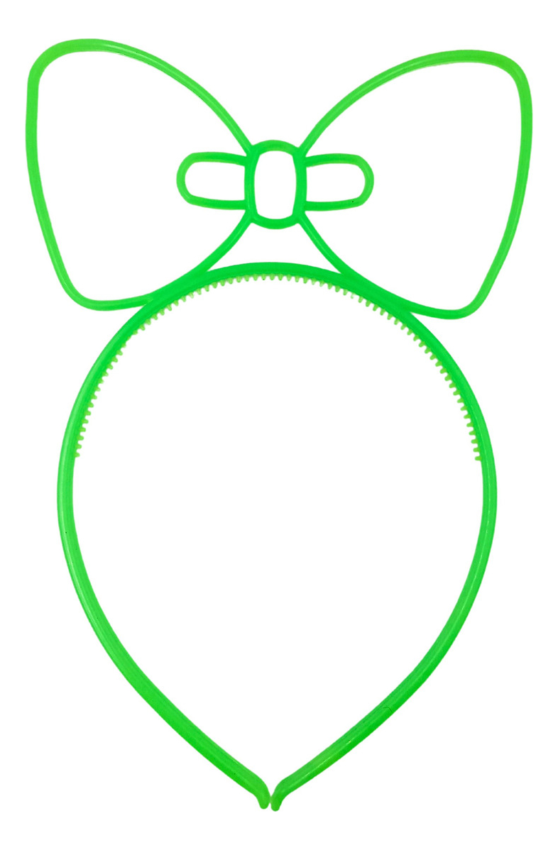 Diadema Fiesta Hora Loca Moo Minnie Mickey Neon Verde Oferta