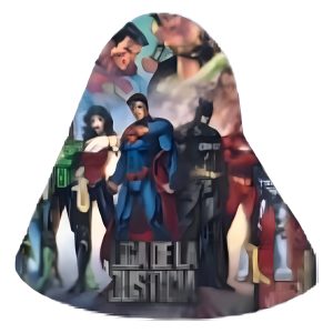 Gorro Liga Justicia Decoracion Cumpleaños Heroes Niño Promo