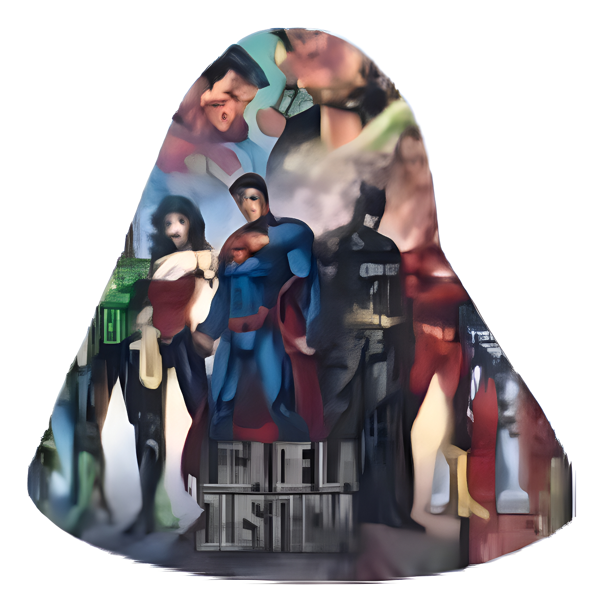 Gorro Liga Justicia Decoracion Cumpleaños Heroes Niño Promo
