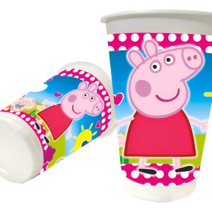 Vaso Peppa Pig Fiesta Regalo Mesa Cumpleaños Granja X12 Hoy