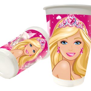 Vasos Fashion Princesa Rosado Fiesta Muñeca Girl X12 Comprar