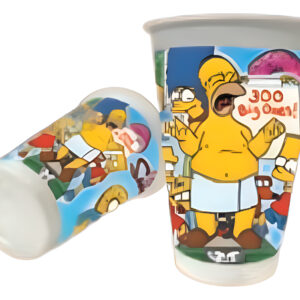 Vasos Homero Simpson Fiesta Decoracion Cumpleaños Oferta