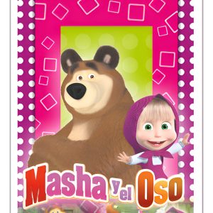 Bolsas Decoracion Fiesta Cumpleaños Masha Oso X20 Promo Top