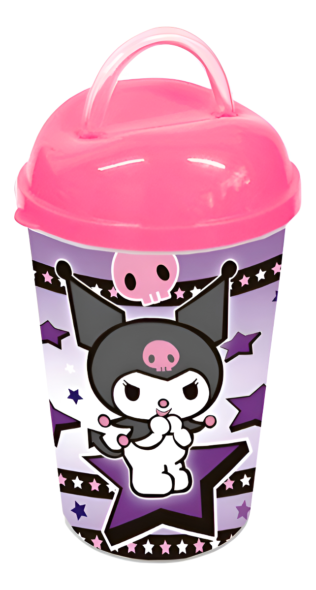 Vaso Pitillo Kuromi Decoracion Mesa Fiesta Cumpleaños X12