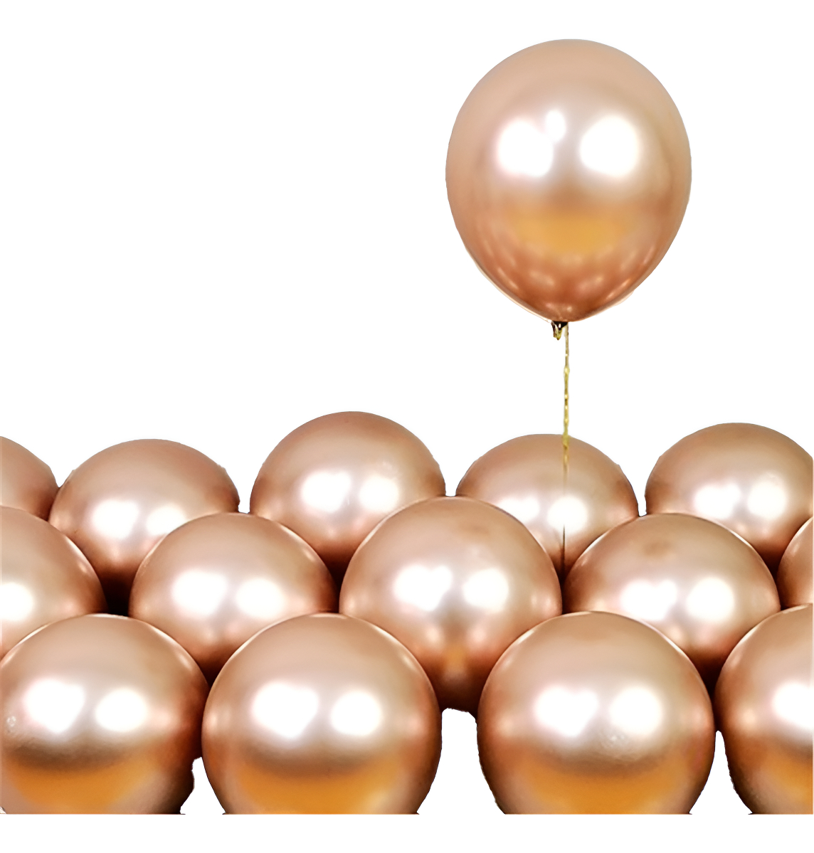 Globos Latex Cromado Reflex Oro Rosa R12 30cm X12 Comprar