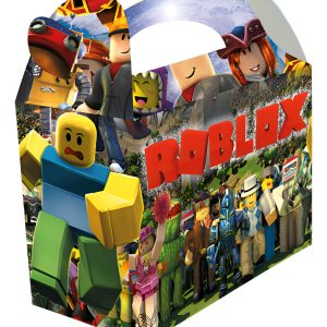 Caja Fiesta Regalo Obsequio Roblox Decoracion Oferta Promo