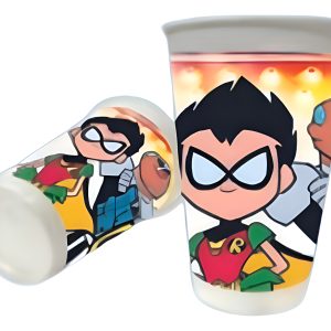 Vaso Decoracion Jovenes Titanes Teen Titans Fiesta X12 Ya