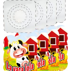 Guirnalda Festón Vaca Granja Decoración Animales