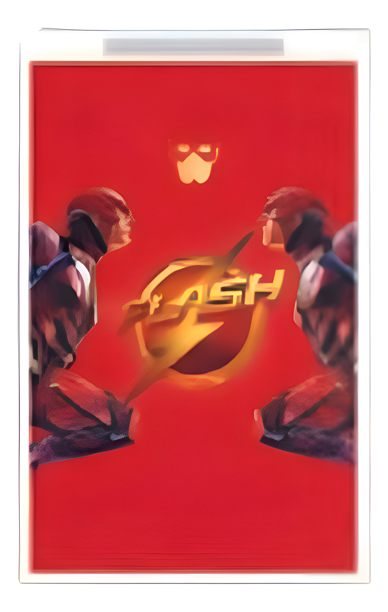Bolsa Regalo Flash Decoracion Rojo Heroe Fiesta X20 Promo