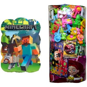Piñata + Relleno Seleccionado Minero Bloques Video Juego