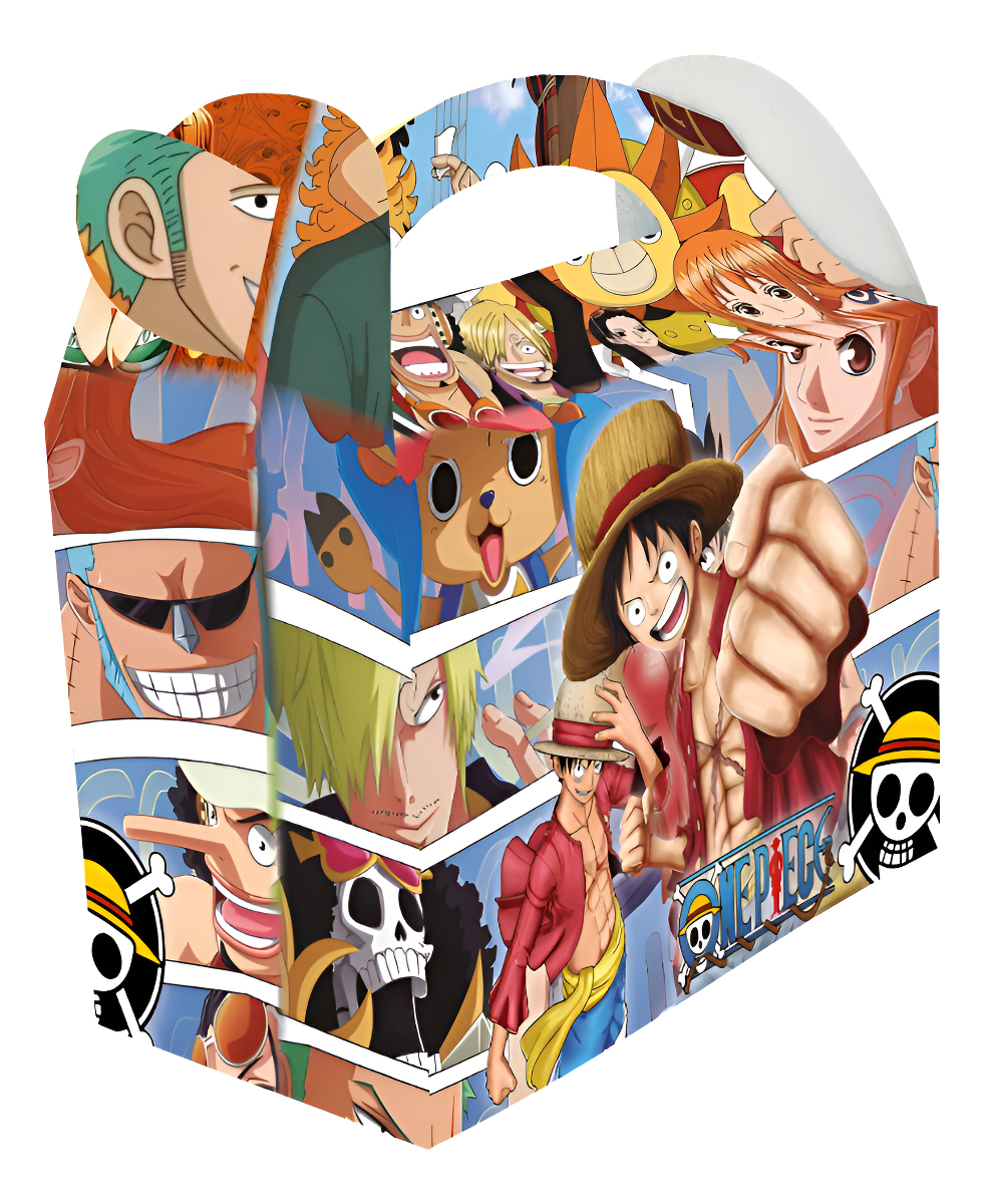 Caja One Piece Fiesta Cumpleaños X 6 Units Promo Top - Imagen 2