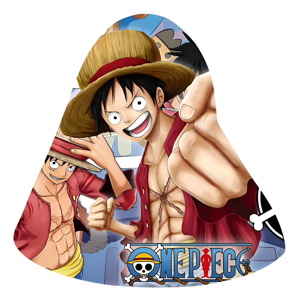 Gorro One Piece Fiesta Decoracion Monkey Luffy Cumpleaños - Imagen 2