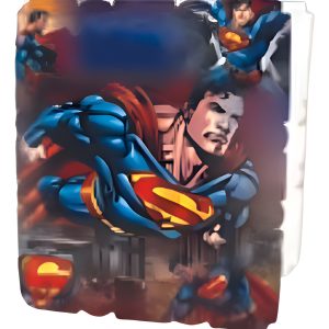 Piñata Super Man Fiesta Heroe Fiesta Regalo Azul