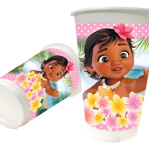 Vaso Decoracion Fiesta Moana Bebe Cumpleaños Comprar Barato