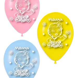 Globo Moana Fiesta Decoración Cumpleaños X12