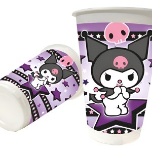 Vaso Kuromi Fiesta Morado Decoracion Mesa Cumpleaños Oferta