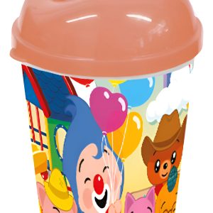Vaso Pitillo Fiesta Decoracion Cumpleaños Payaso Plim Oferta
