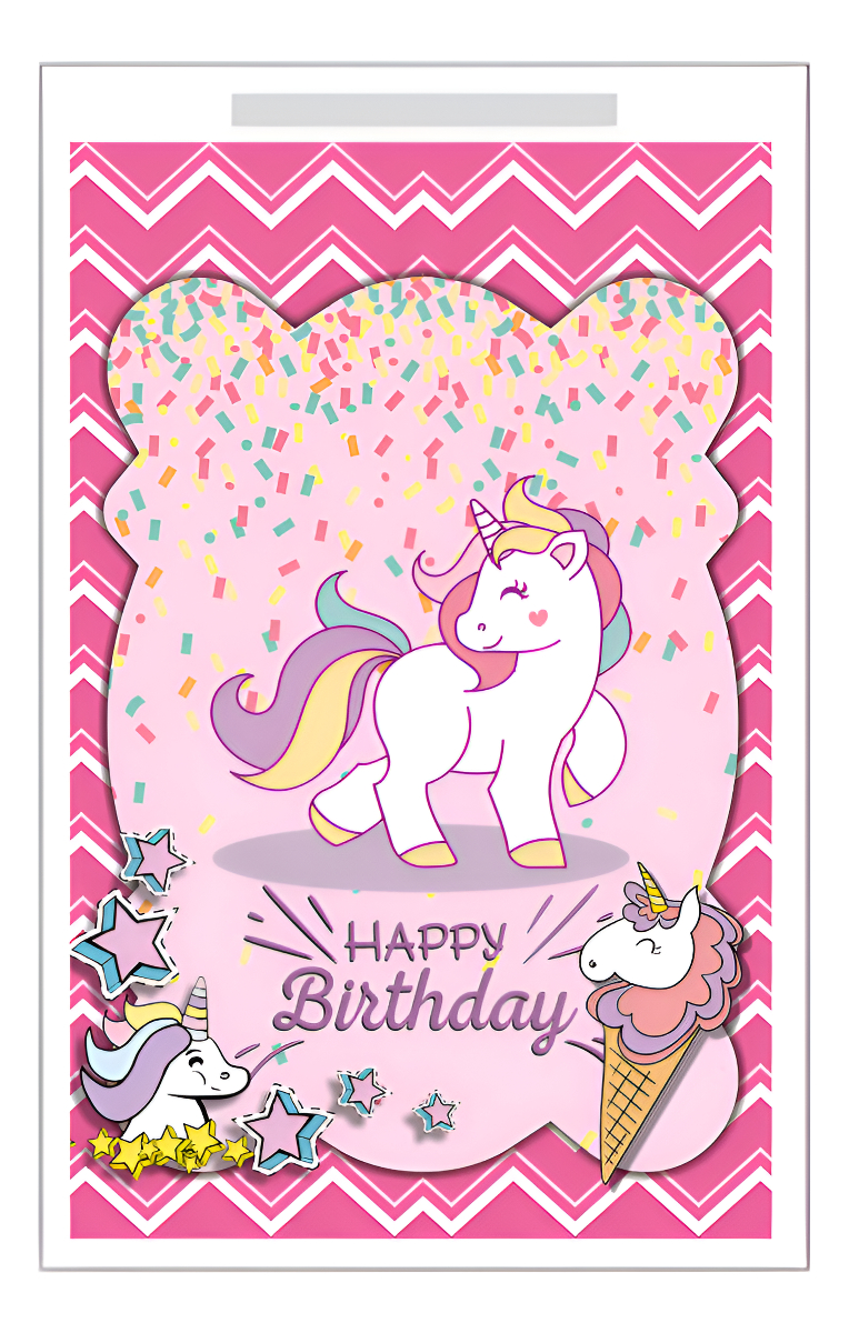 Bolsa Decoracion Obsequio Fiesta Unicornio Cumpleaños X20