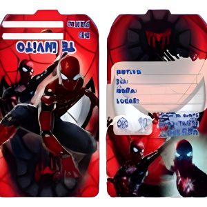 Tarjeta Invitacion Fiesta Apiernan Super Heroe Promo Oferta