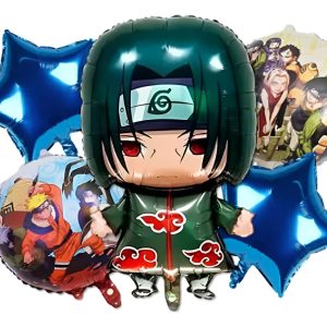 Globos Naruto Sasuke Shippuden Anime Bouquet Fiesta