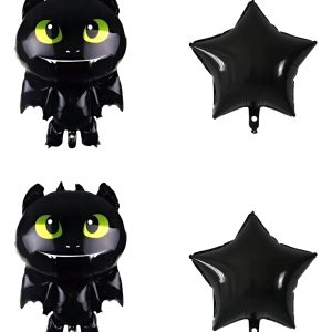 Bouquet Globos Como Entrenar A Tu Dragón Chimuelo