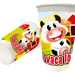 Vasos Vaca Granja Decoracion Cumpleaños Mesa X12 Comprar