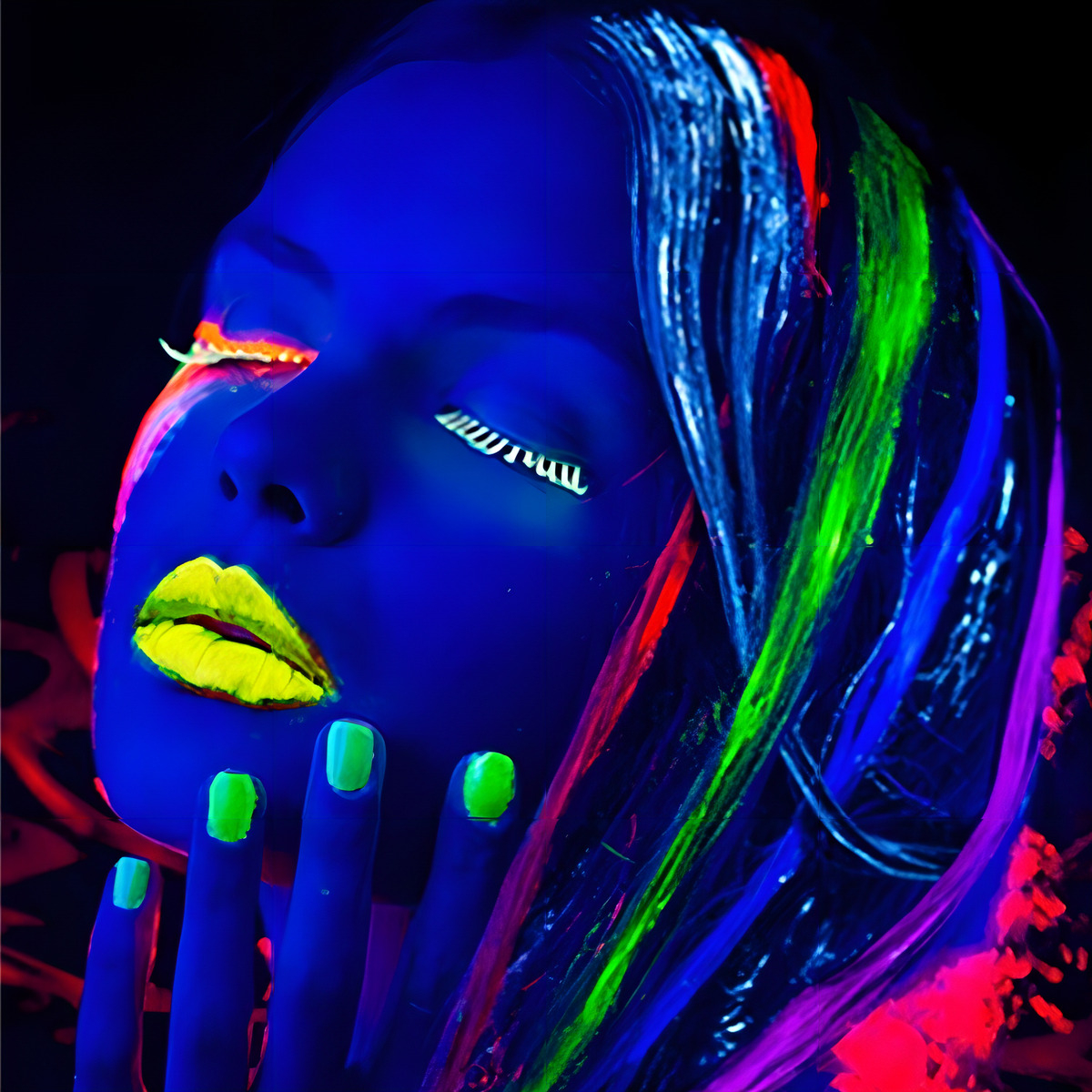 Labial Uv Fiesta Neon Luz Negra G Color 14 Promo Original- G Color - g a $14 - Imagen 2