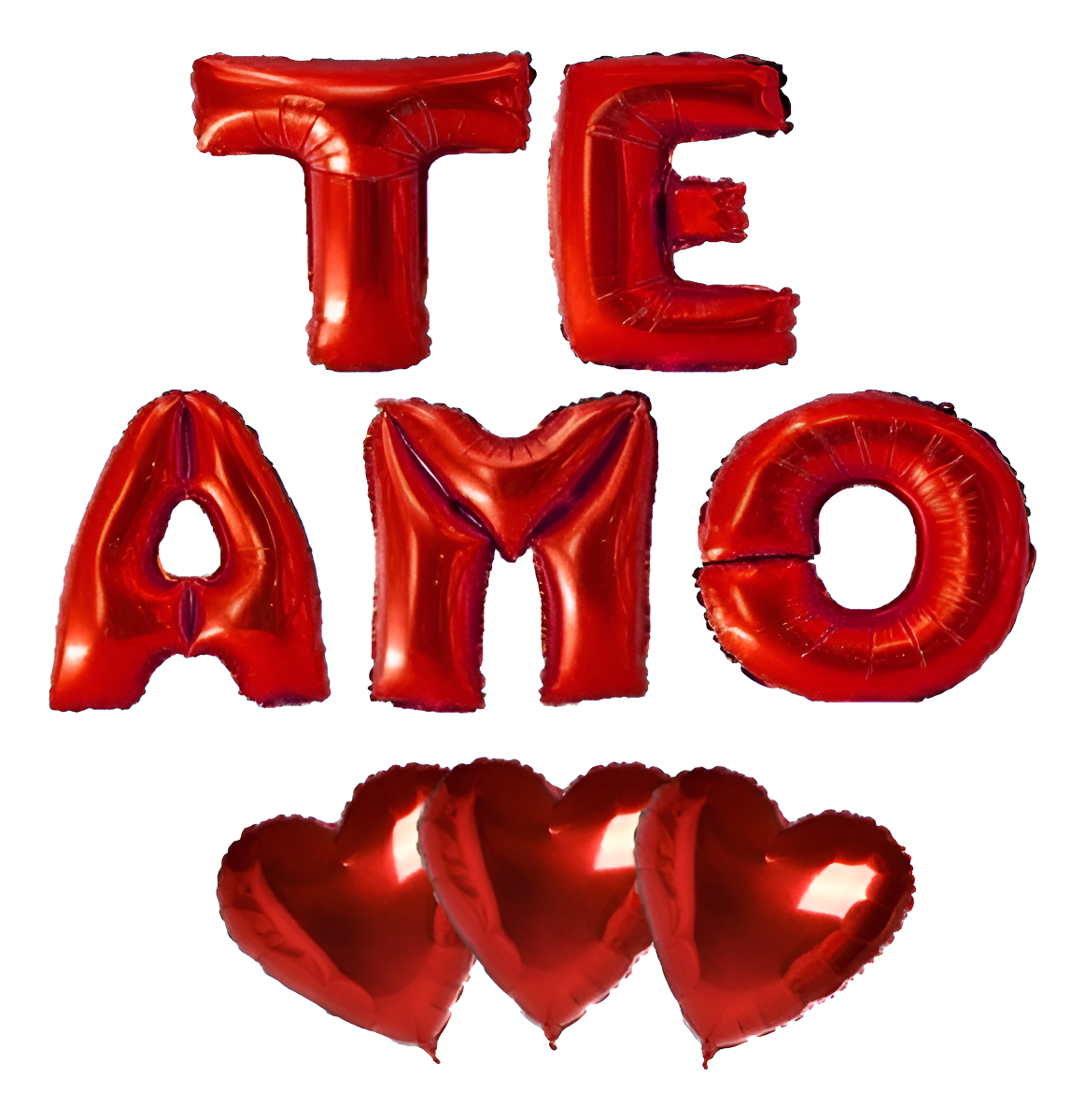 Globo Te Amo Letrero Rojo Corazon Comprar Oferta Premium