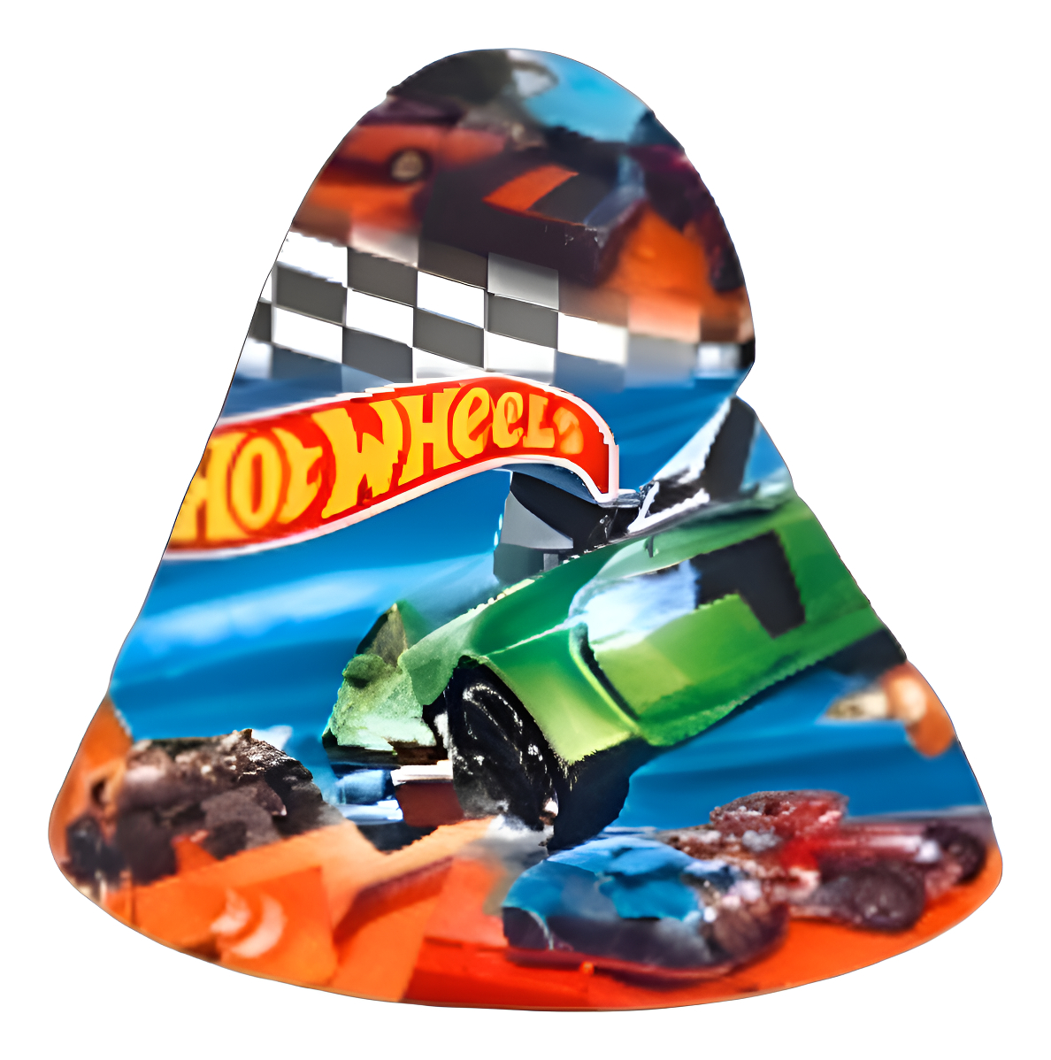 Gorros Cumpleaños Fiesta Carros Pista Carreras Hot Wheels