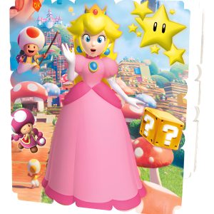 Piñata Decoración Princesa Peach Fiesta Mario Cumpleaños