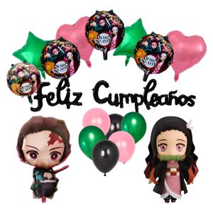 Globo Fiesta Decoración Tanjiro Nezuco Fiesta Decoración